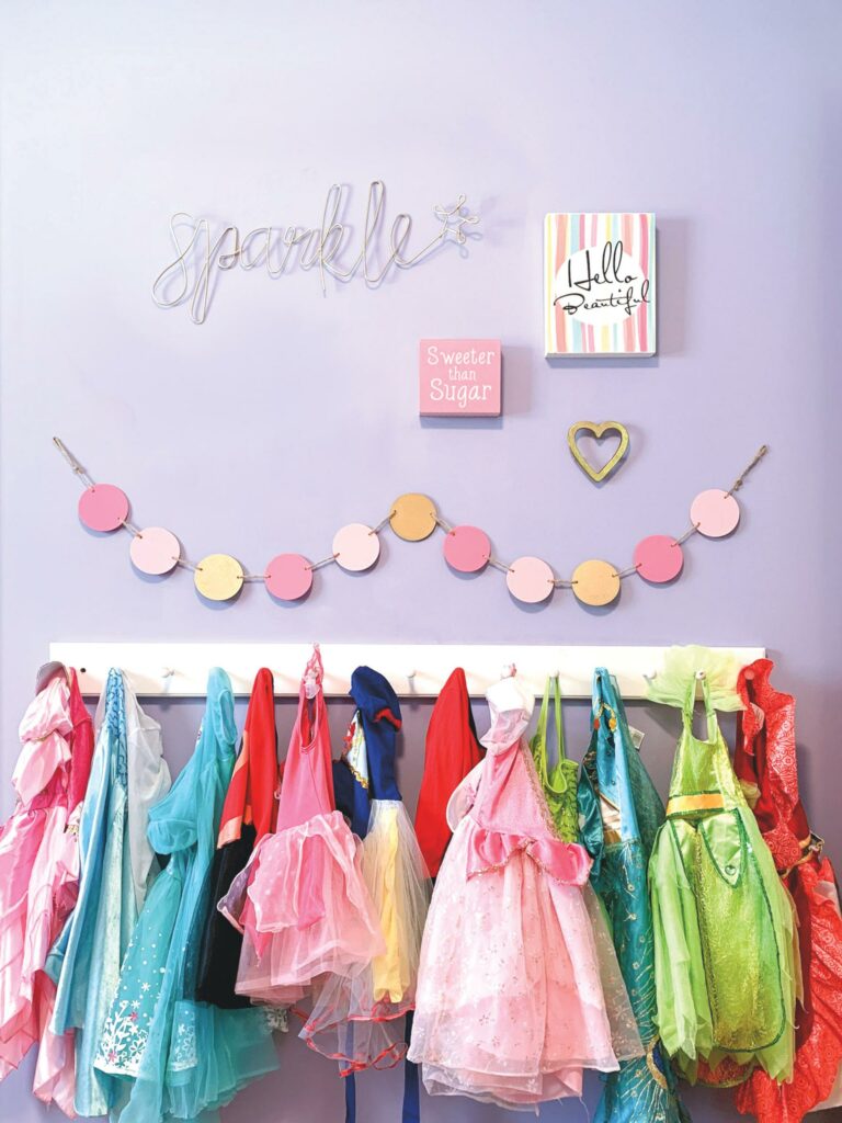 Create a dress-up area @simplifybuffalo