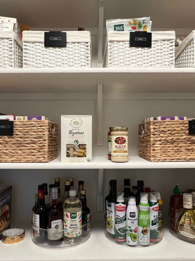 Create a bin for pasta @eightdayshomeorganization