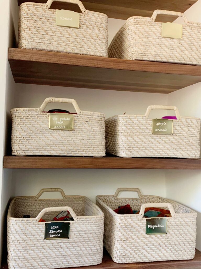 Easy toy organization @peacexpiece_sf