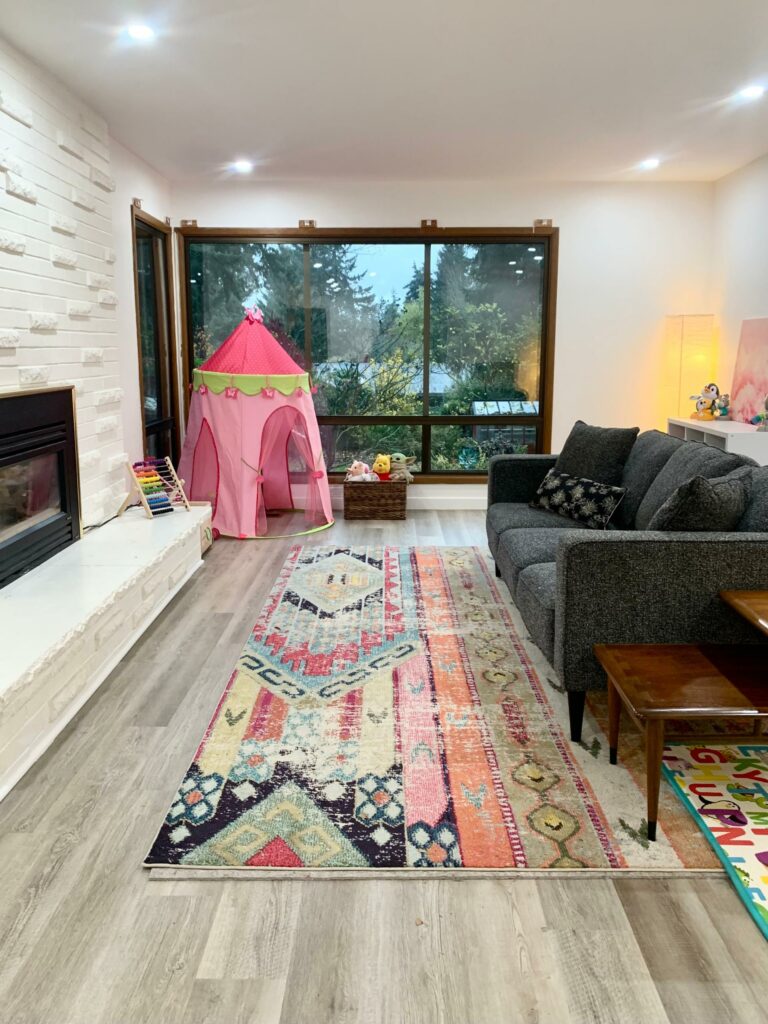 Create playroom zones @embraceyourspace